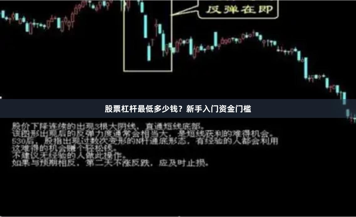 股票杠杆最低多少钱？新手入门资金门槛